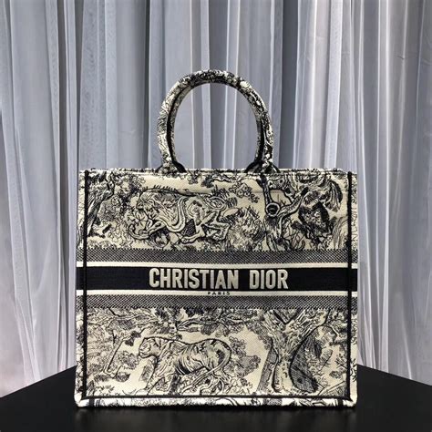 dior canvas tote bag.